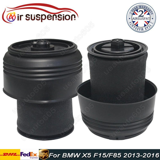 Pair for BMW X5 F15/F85 2013-2016 Rear Air Suspension Spring Bag 37126795014