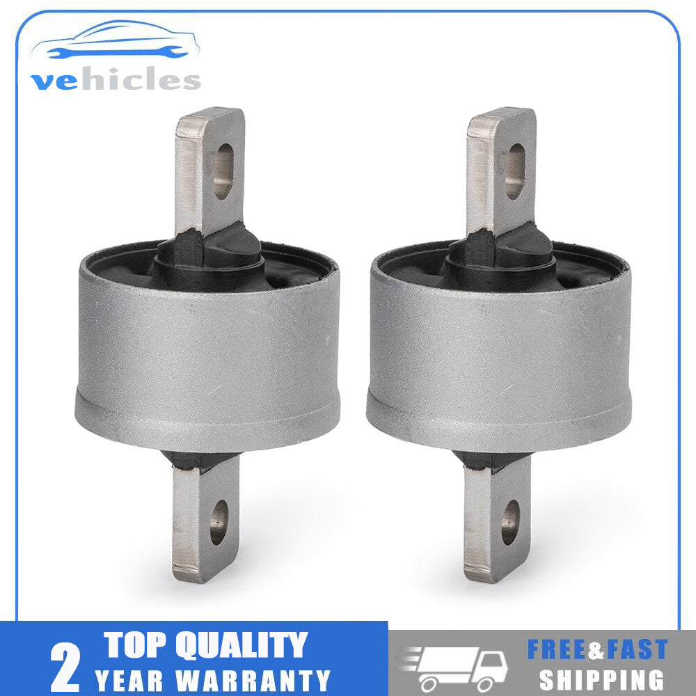 Two parts for Lancer 2008 - 17 and Outlander 2007 - 20 California 4120A125 rear trailing arm bushings.