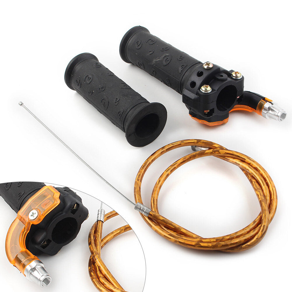 Twist Throttle Accelerator Grip Cable For 47/49cc for Mini Pocket Dirt Bike Quad