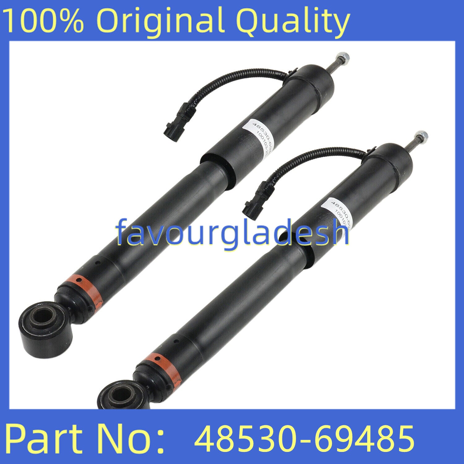 Rear Air Suspension Shock for Toyota for Lexus GX470 4.7L for Land Cruiser Prado 120