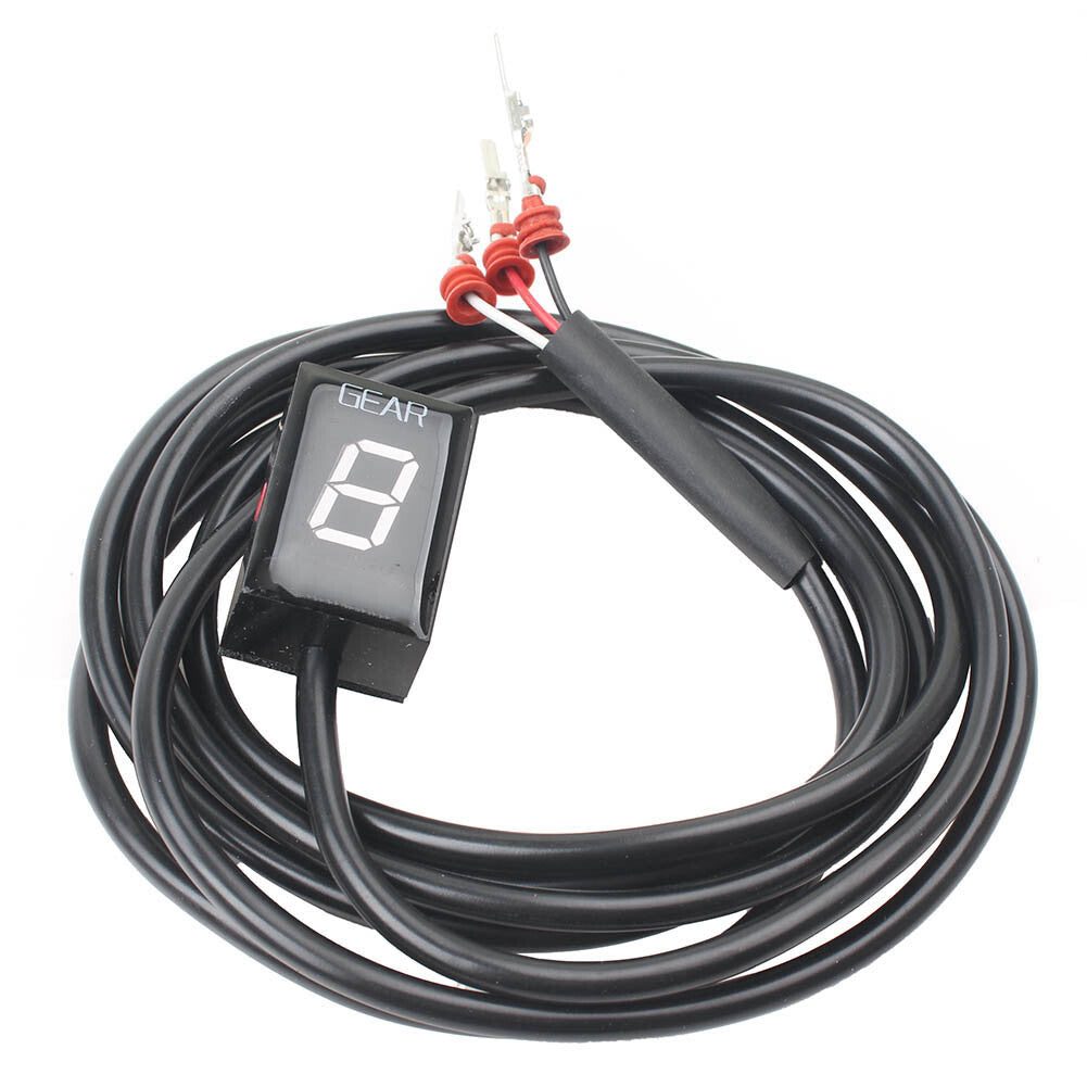 Gear Indicator RED LED Display fit for Kawasaki 250 300 Z250 Z800 Motorcycle