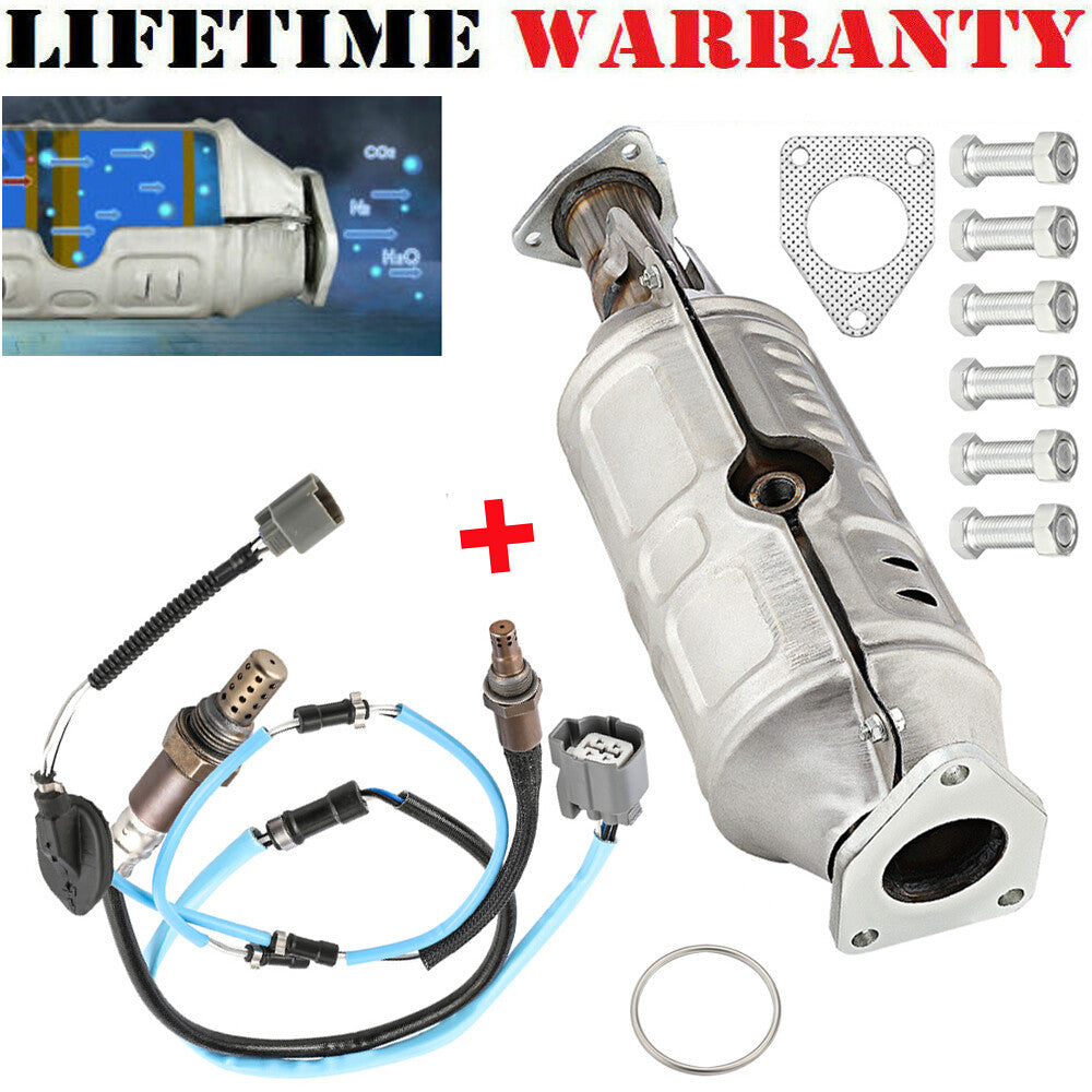 Catalytic Converter w/ Up  Downstream O2 Sensor For 03-07 for Honda Accord 2.4L US