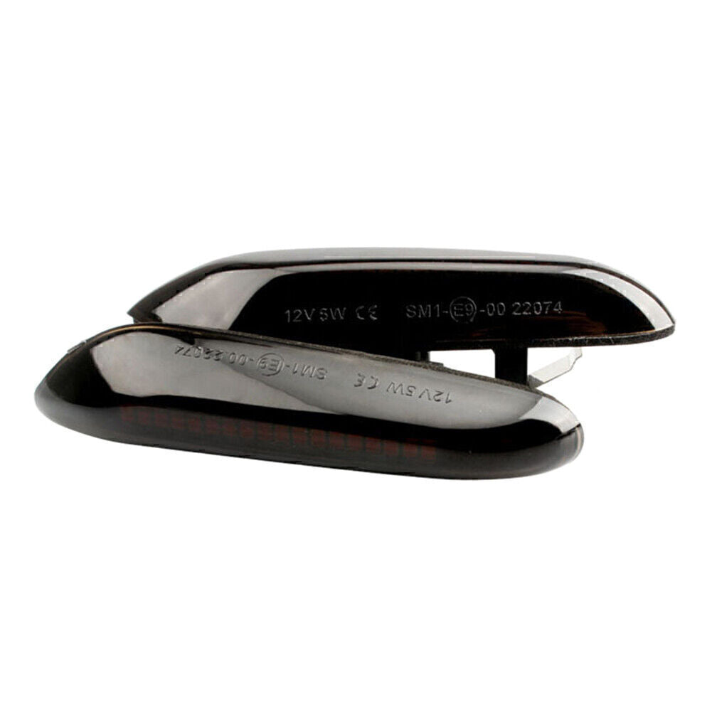 Smoke Dynamic LED Side Marker Light Fit for BMW E46 E60 E90 E91 E92 E93 E82 E88