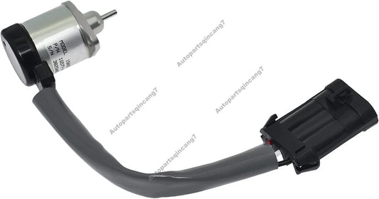 12V Stop Shut Off Solenoid 1G577-60011 for Kubota Engine V3300DIT V3800T
