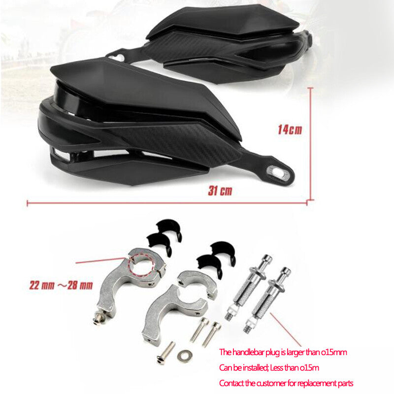 22/28 mm Adjustable Handguards, Windshield Protector, Handlebars