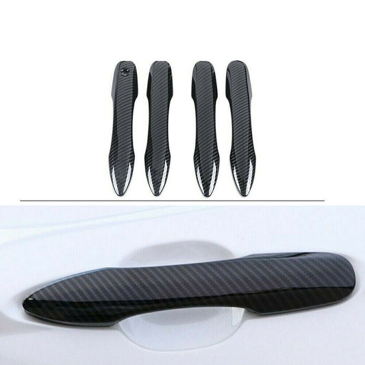 Carbon Fiber Side Door Handle Cover for Toyota 2018-2023 for Camry /2020-23 for Corolla