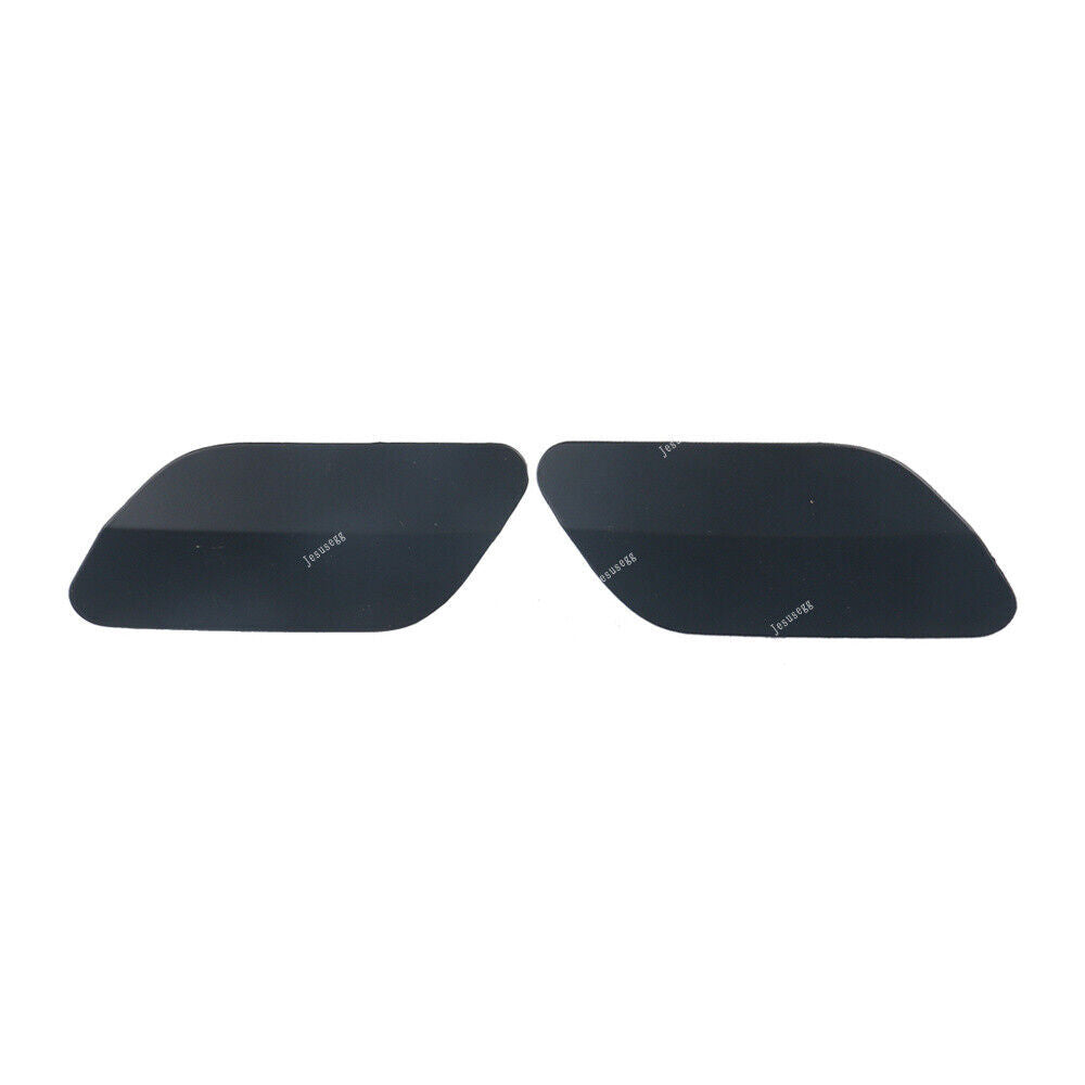 Pair Unpainted Front Right+Left Headlight Washer Cover Cap Fits for Audi A7 2011-15