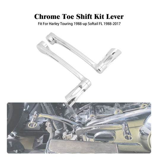 Heel Toe Gear Shifter Shift Lever Pedal Peg for Harley Softail Street Road Glide