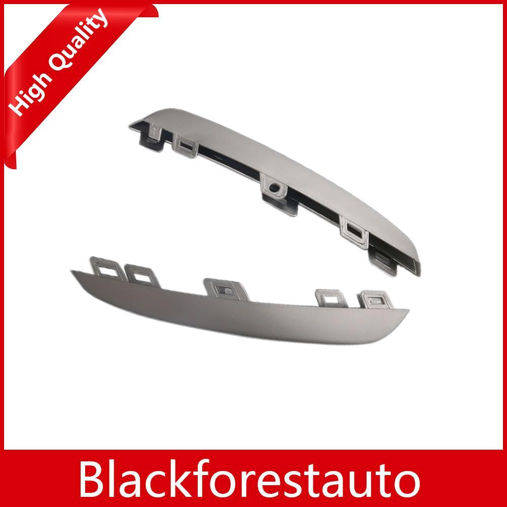 1Pair Front Left Right Bumper Grill Lateral Decorate Trim for BMW X1 2013-2015