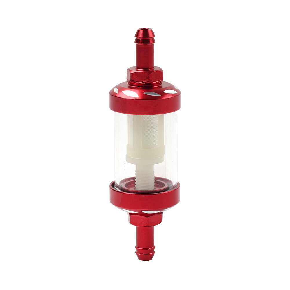 Universal 8MM 5/16 Inline Reusable Motorcycle Gas Fuel Filter