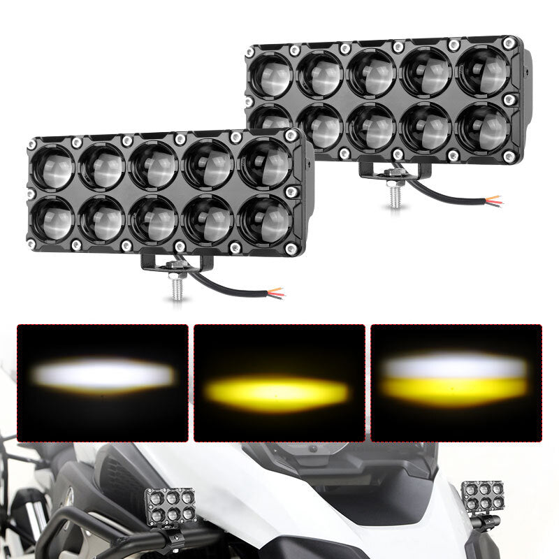 2PCS 40W LED Work Light Bar Fog Driving Lamp Spot Pods Truck SUV ATV Motorcycle
