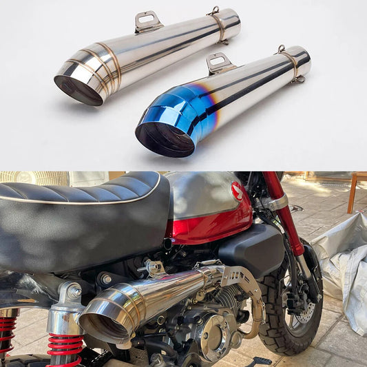 Dirt Bike Exhaust with DB Killer Muffler MSX125 REBEL 300 NINJA400 Z900 RC390 R1