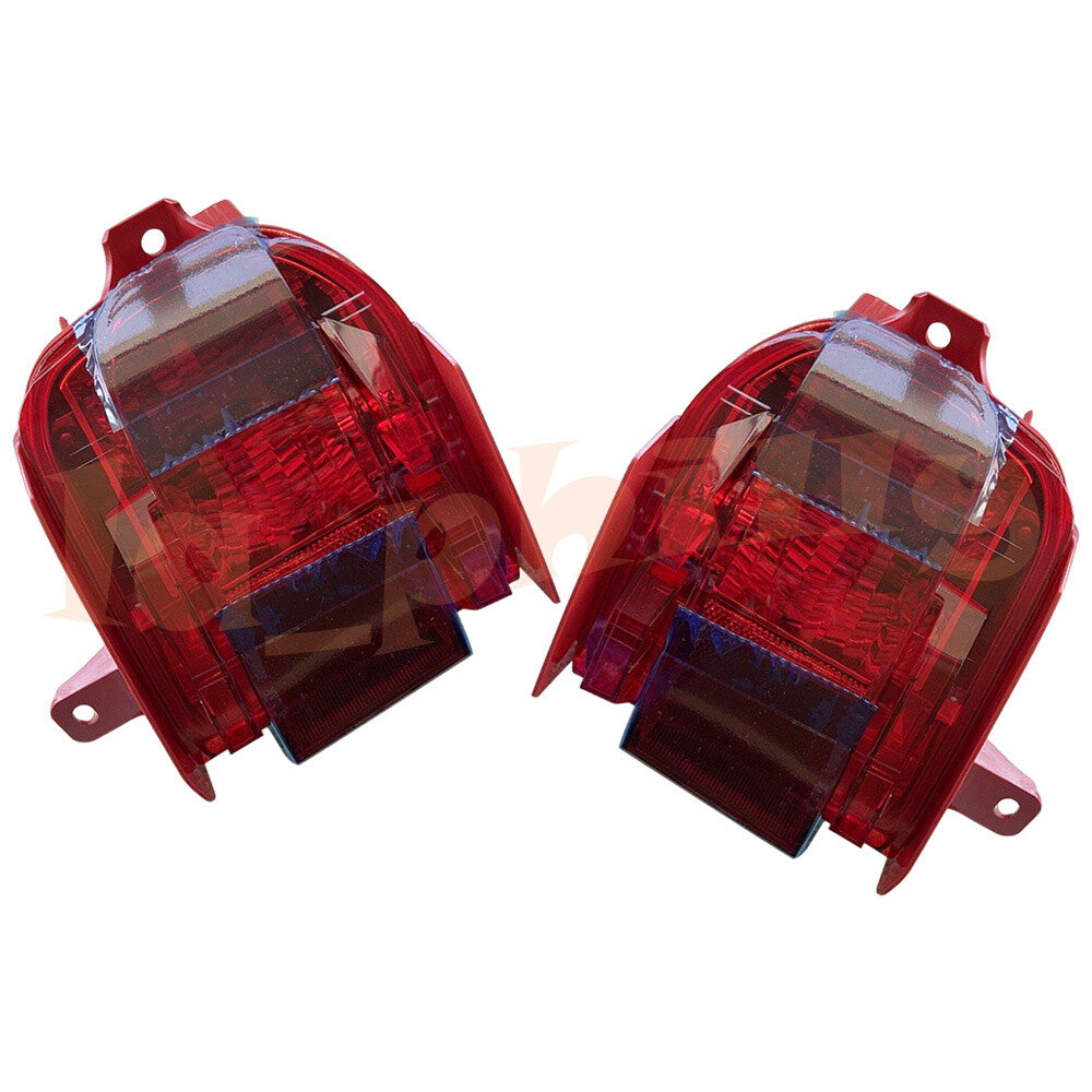 Pair Fit for 2013 2014 2015 for Lexus Lx570 Rear Left+RightSide Reflector Assy Red