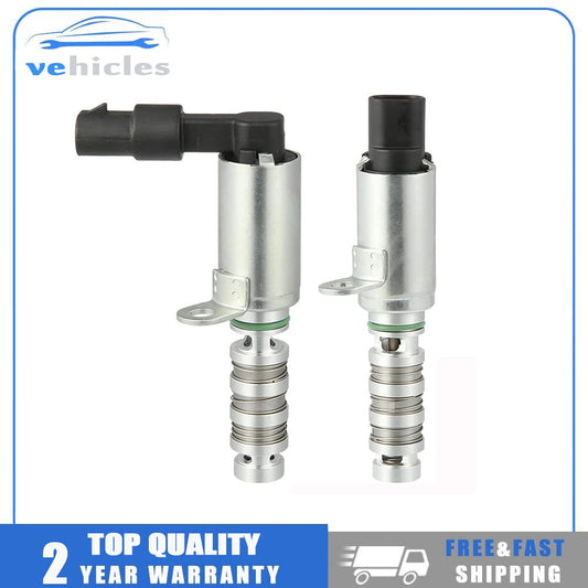 Two solenoid oil control valves suitable for Hyundai for Kia 24375-2E100 and 24355-2E100 VVT models.