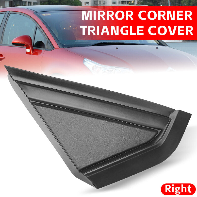 Right Mirror Corner Triangle Molding Fender Window Trim For 2004-2010 for Citroen C4