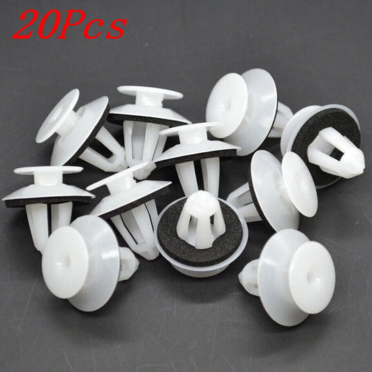 20 Fastener Clip Inner Door Panel Trim Retainer for Mercedes R129 W202 W203 W211