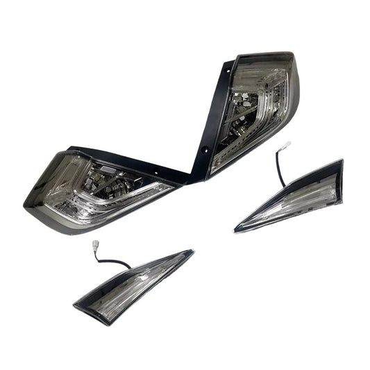 Crystal Clear Lens LED Tail Lights For Sedan 2016-2021 10th Gen