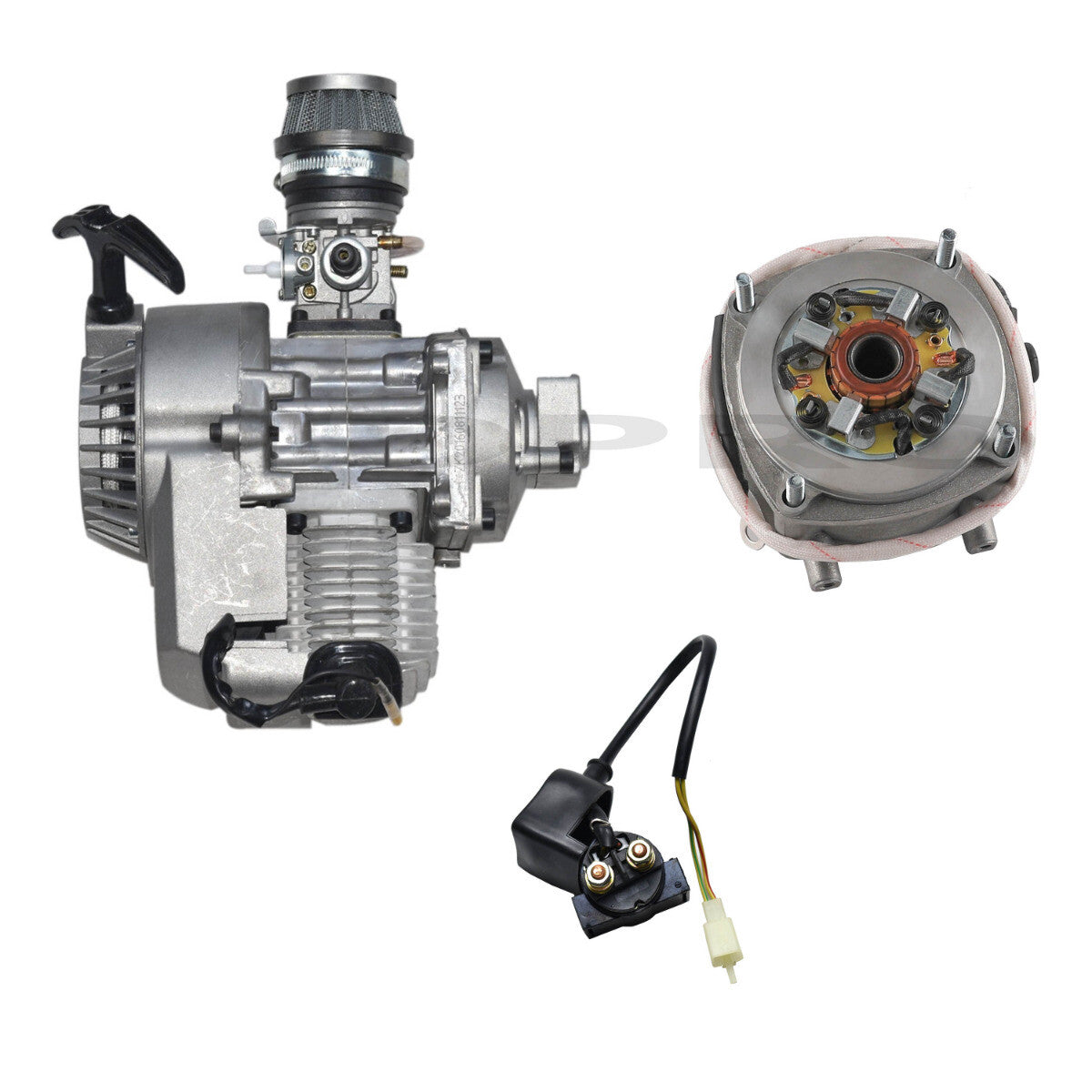 49cc 2-stroke engine + electric start motorcycle pocket off-road bicycle shredder all-terrain vehicle