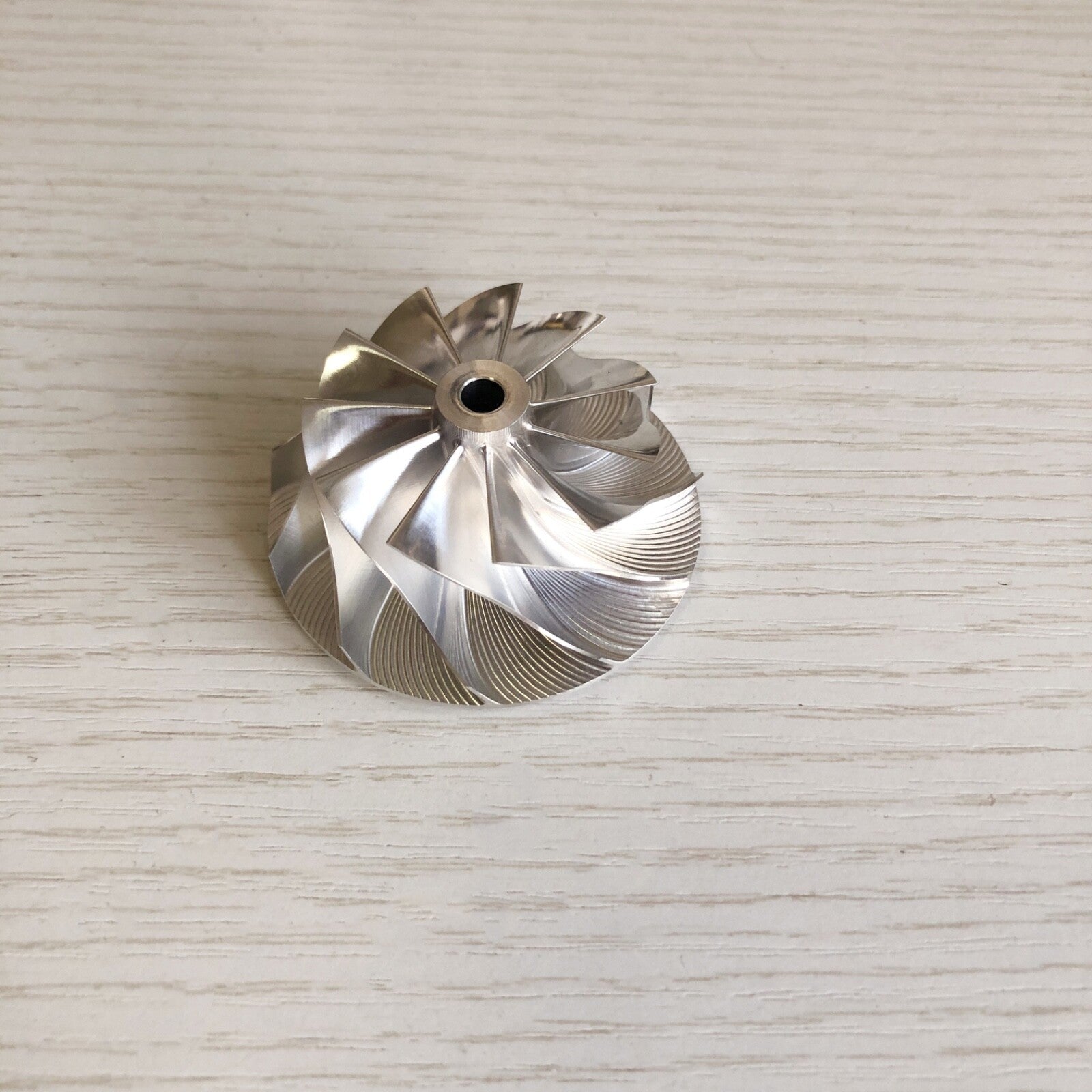 TD04 Forward 42.00/56.08 mm 11+0 Blade High-blade Turbine Billet Compressor Wheel