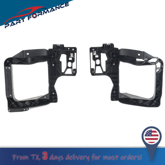 Headlight bracket kit for 2014-2018 for Jeep Cherokee (left and right sides, 2 pieces)