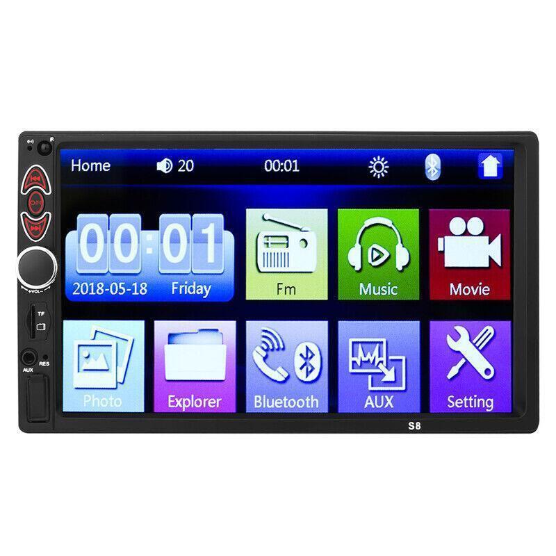 Auto 7 HD Stereo MP5 Player Bluetooth Touch Screen Android IOS USB/AUX/TF