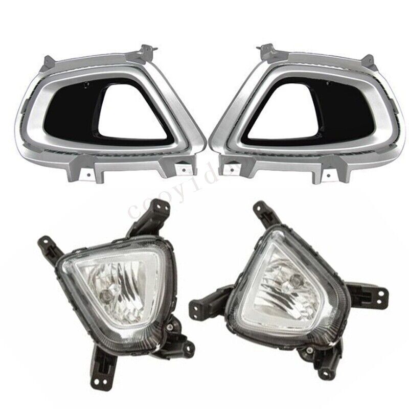 2016-2018 for Kia Sorrento front fog lights (halogen) and side bezels (halogen).