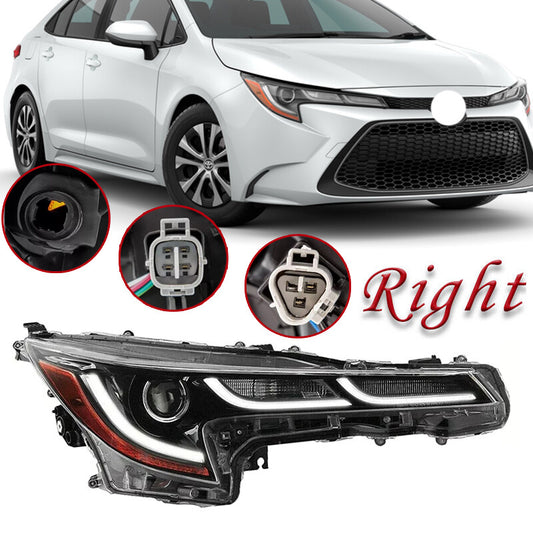 Right Headlight Projector LED Lamps For 2020-2022 for Toyota for Corolla XSE XLE 1pcs