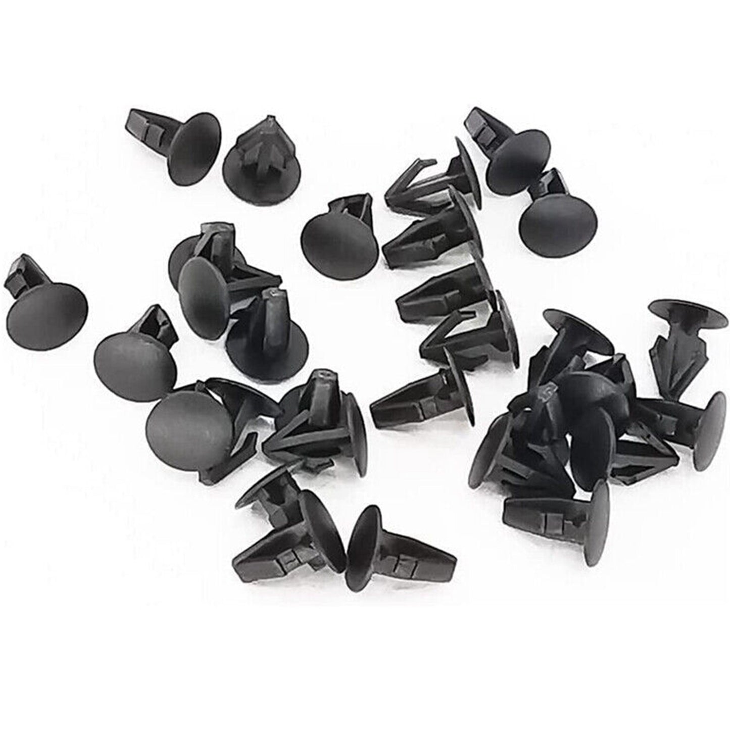 50Pcs 6mm Hole Hood Insulation Retaining Clips 91520-SM4-C01 for Acura  for Honda