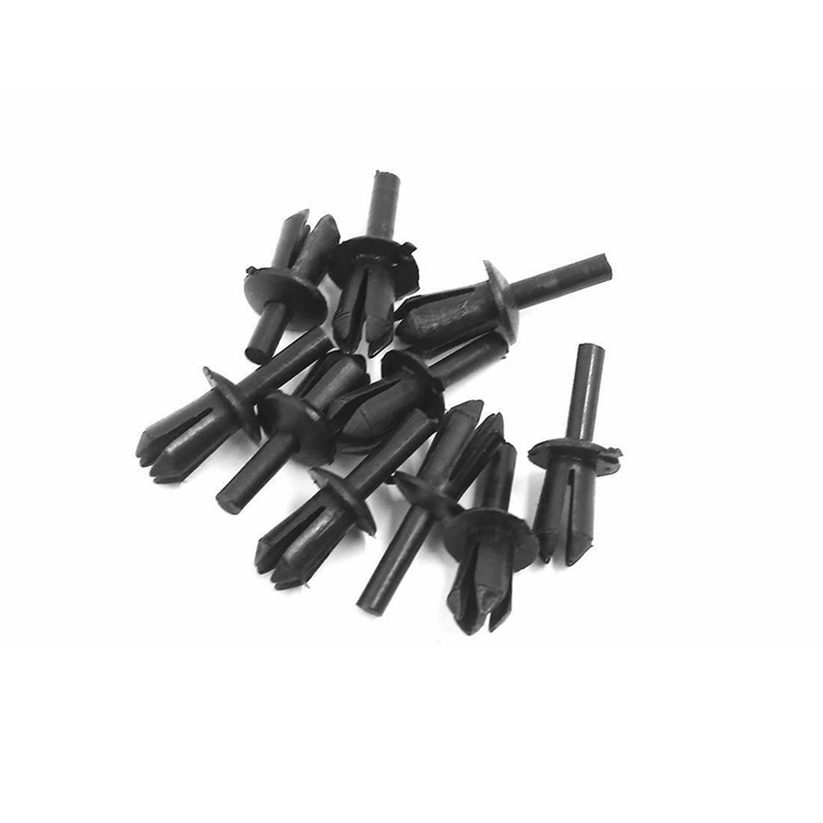 50PCS 5mm Plastic Engine Lining Trim Fastener Panel Retainer Clips for BMW