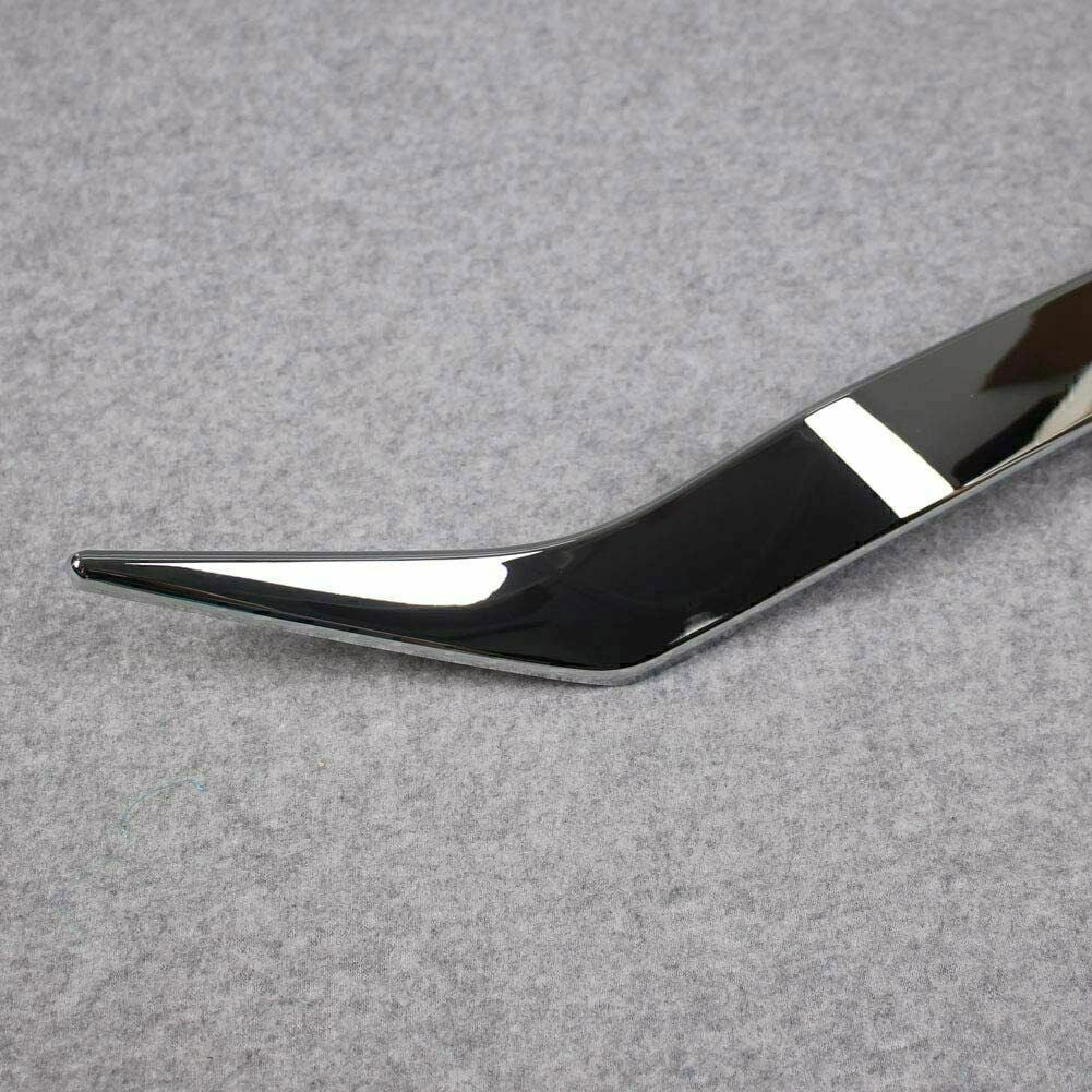 for Mazda CX-30 CX30 2020-24 Gloss Chrome Front Bumper Upper Hood Strip Trim 1X