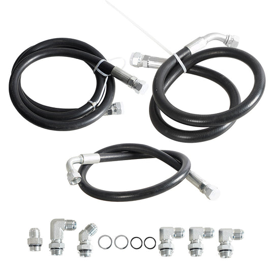 Transmission Cooler Line Hose Kit For 06-10 for Chevy / for GMC 6.6L 2500/3500HD w/Allison
