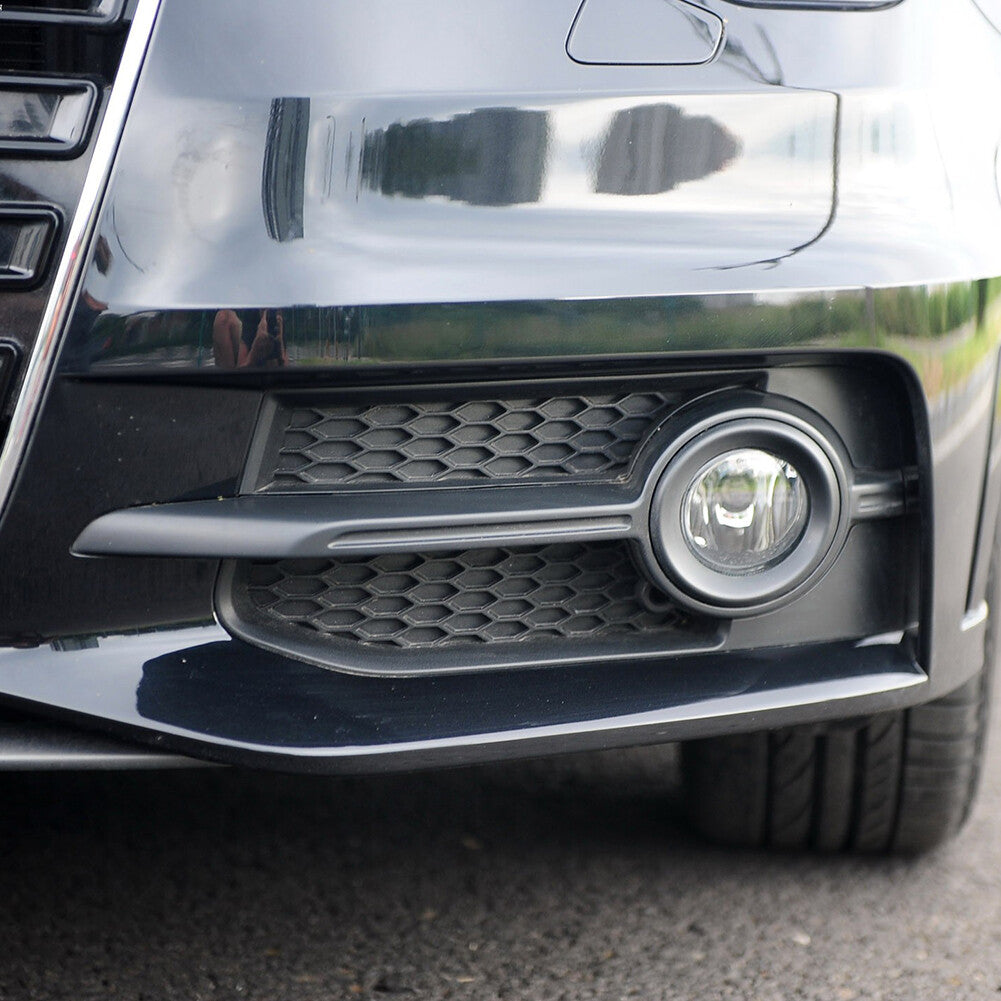 Left bumper fog light grille cover honeycomb grille for Audi A1 8X S Series 10-14