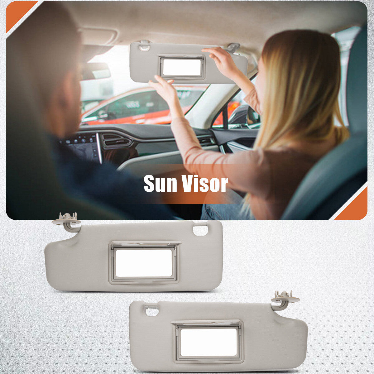 Right Driver Side Interior Sun Visor 95327507 for HOLDEN BARINA TM 2011-2018 NEW