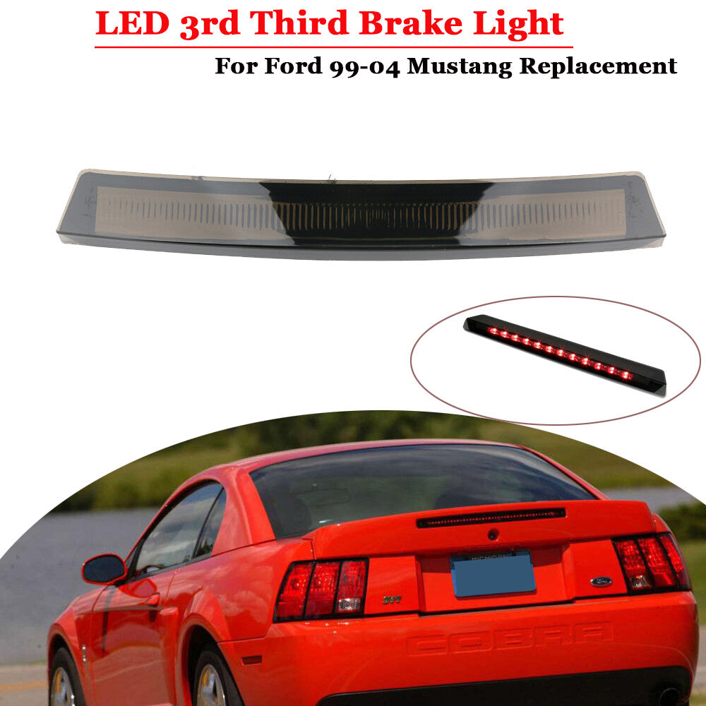 Red LED 3Rd brake lights, taillights, smoke camera, for Ford 1999-04 for Mustang for Toyota