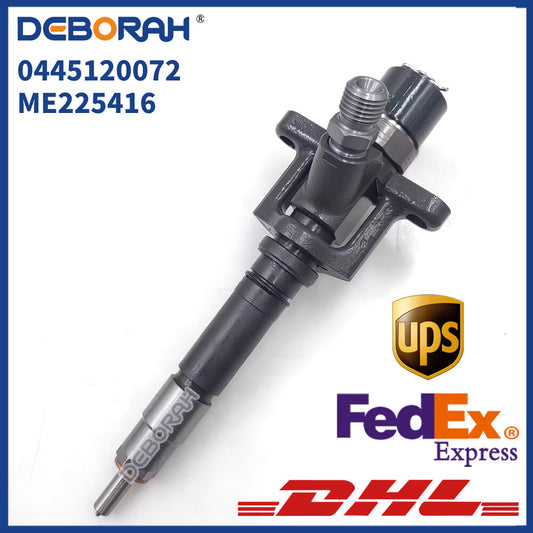 Fuel Injector 0445120072 for Mitsubishi Fuso Canter 4M50-T5 65 6C 18 FE 75