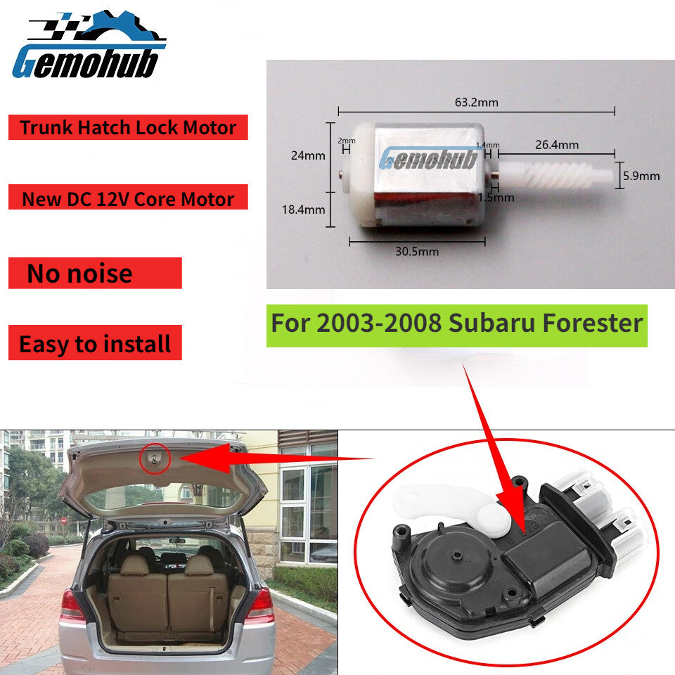 1PC Quality Power Trunk Lock Latch motor for 2003-2008 for Subaru Forester