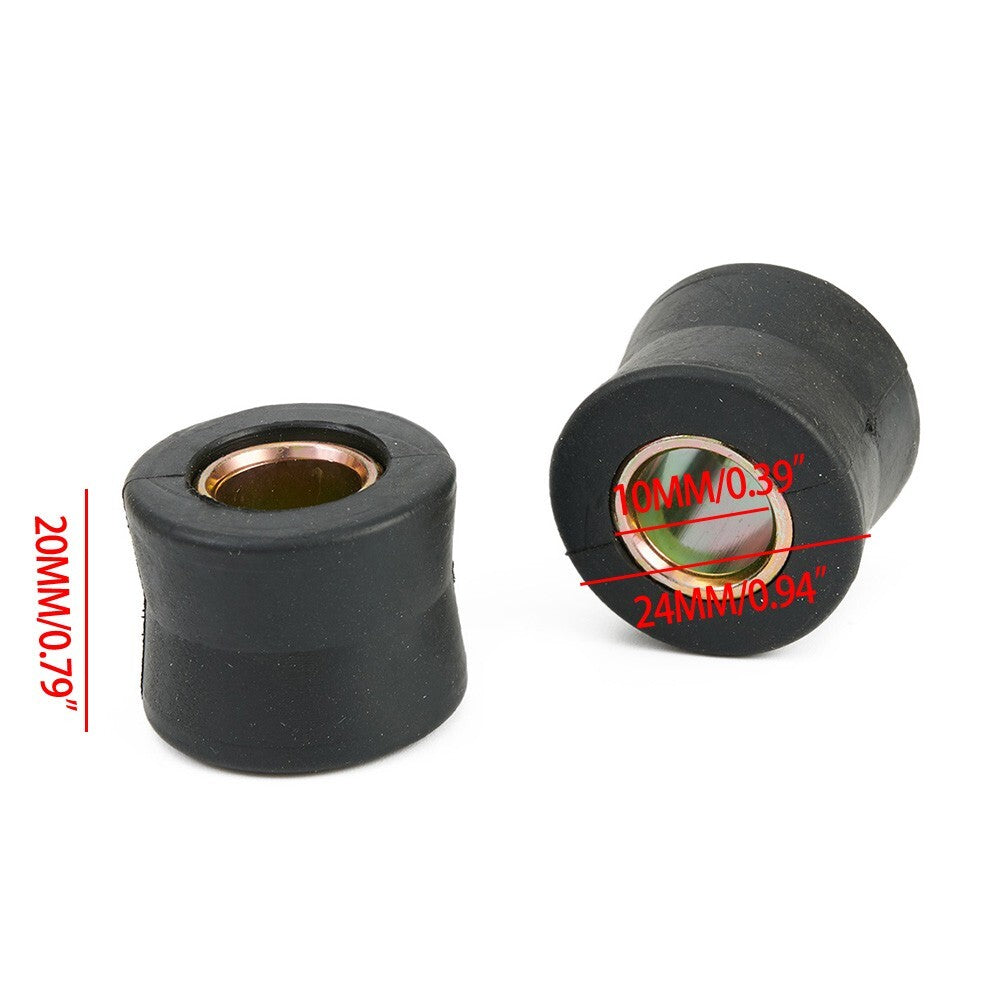6pcs Bush Shock Absorber Bush Practical To Use 10mm Accessories Black Hot