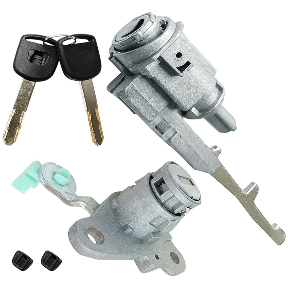 Ignition Switch Door Lock Cylinder With 2 Keys Fit for Honda Fit 2004-2008