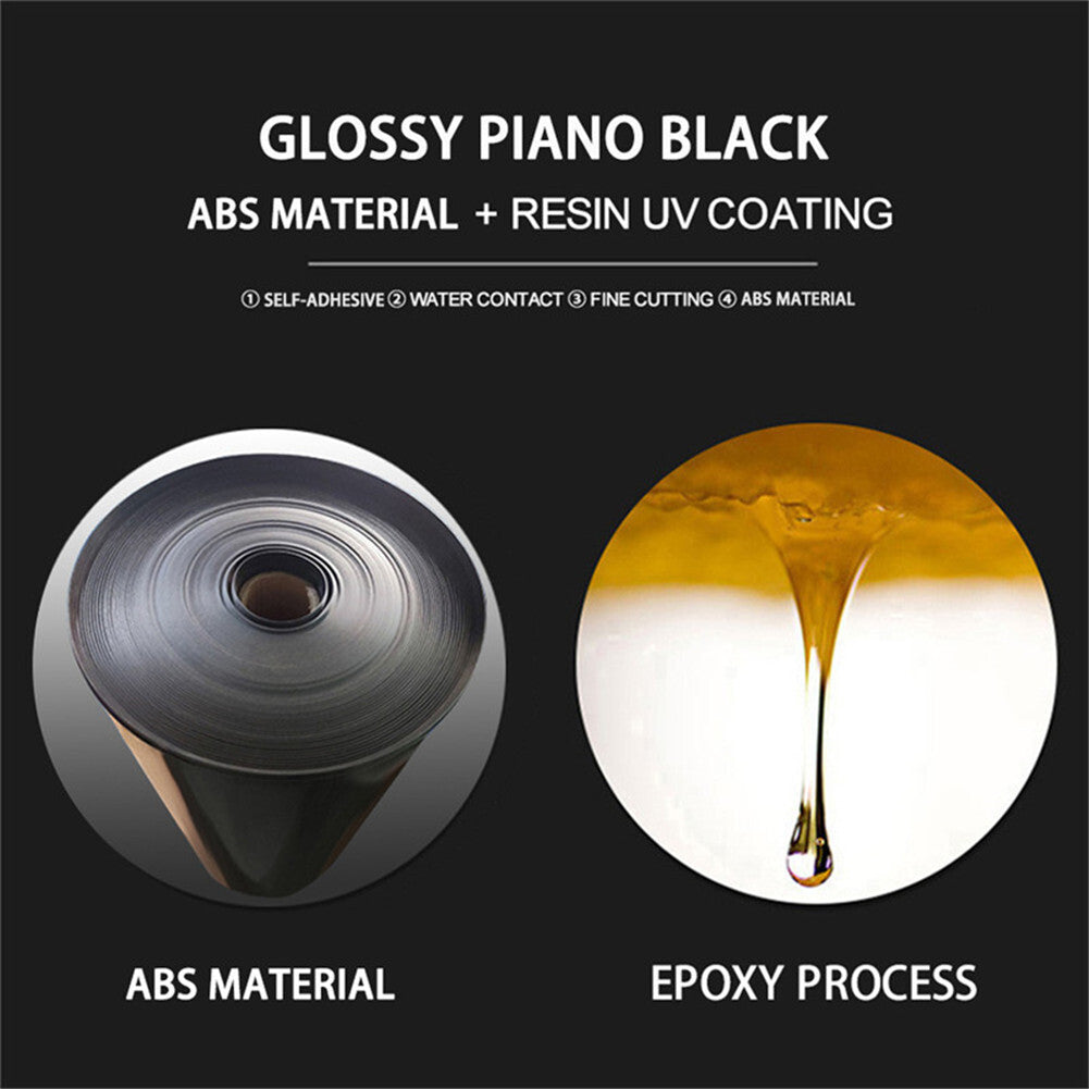 Gloss Black for Co -pilot Door Lift Control Cover Trim for Toyota Matrix 2009-2014