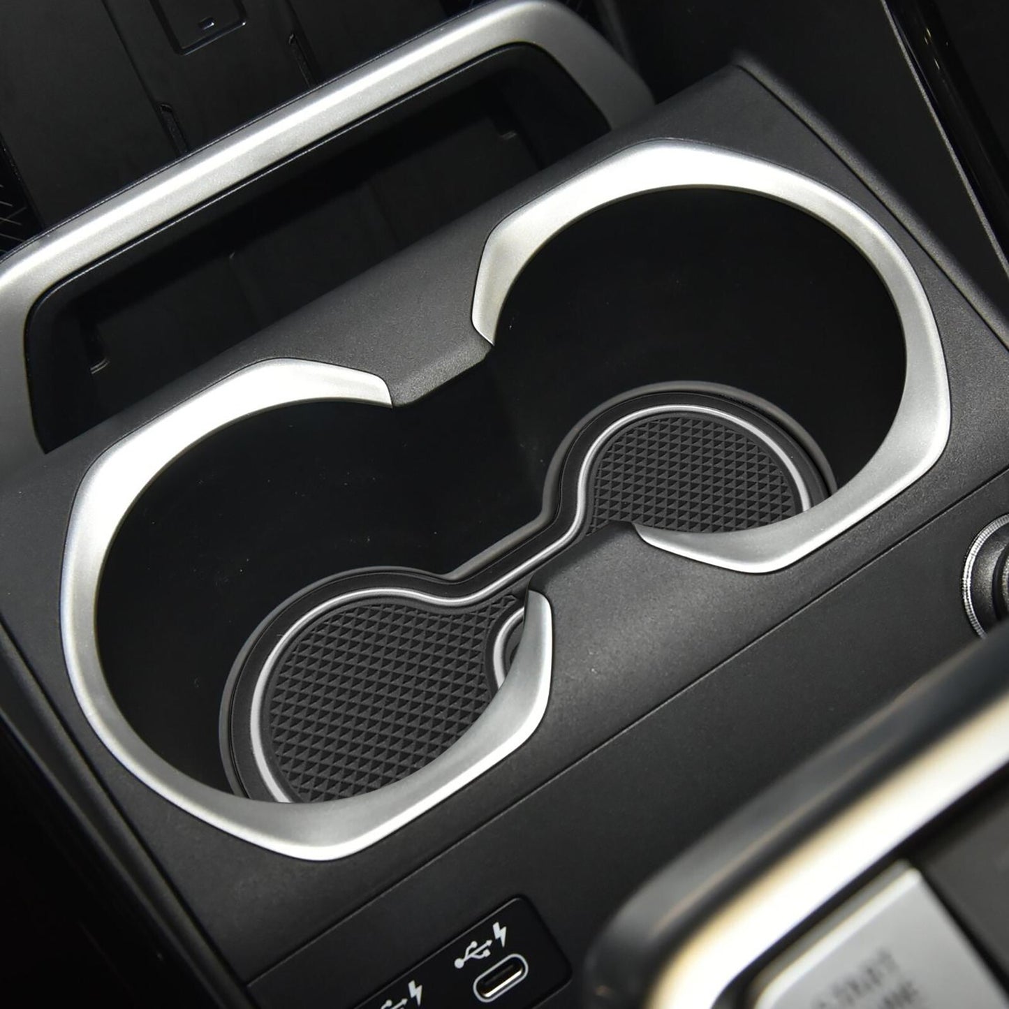 Anti-Slip Gate Slot Cup Mat for BMW X1 2023 2024 Car Door Pad Accessorie Set