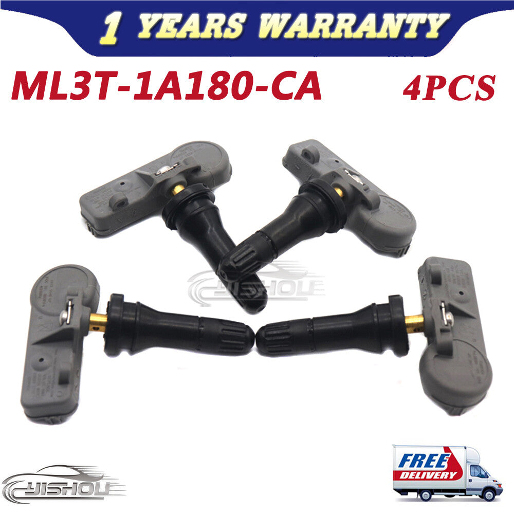 4X NEW TPMS Tire Pressure Sensor for Lincoln for Navigator for Ford F150 ML3T-1A180-CA