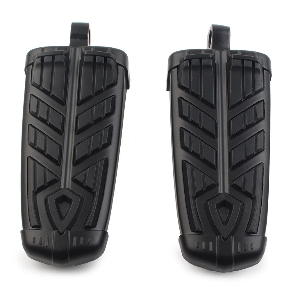 Foot Pegs Footrests Footpegs 10MM Male Mount-style for Harley Davidson Black