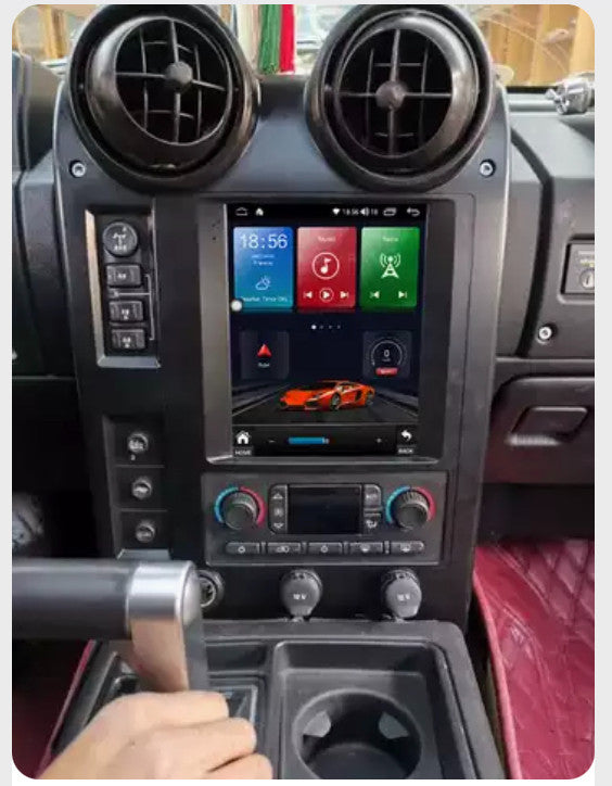 Car Android GPS Navigation Wifi 10.4 for Hummer H2 04-09 radio carpaly 8+128G