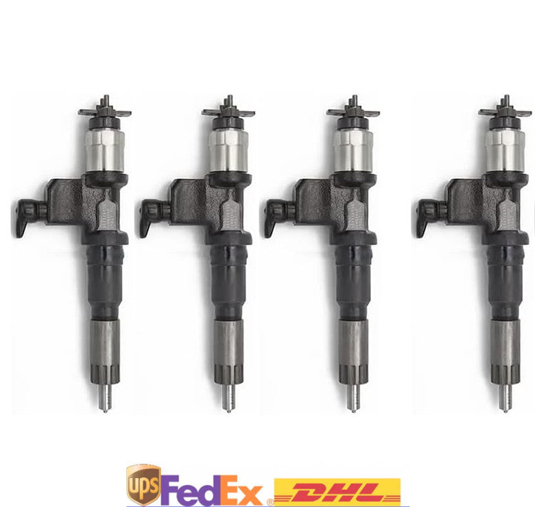 4X Diesel Fuel Injector 095000-8633 8-98139816-3 for ISUZU