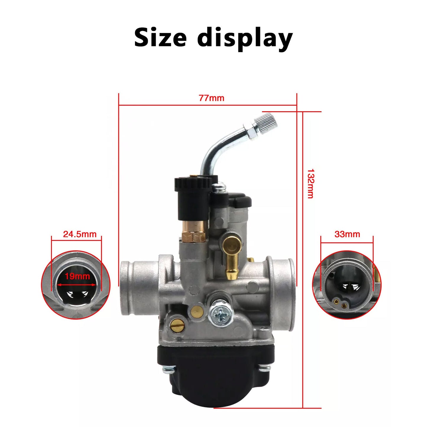 Motorcycle Carburetor PHBG19mm BS For ktm50 SX 2001-2008 JUNIOR 50cctk