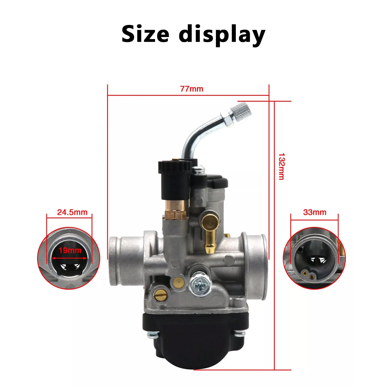 Motorcycle Carburetor PHBG19mm BS For ktm50 SX 2001-2008 JUNIOR 50cctk