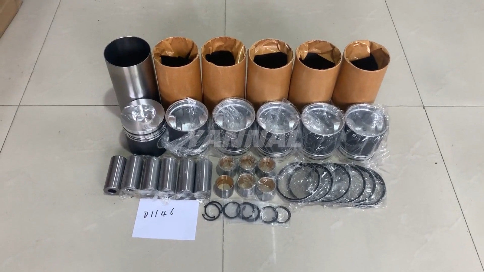 New D1146 Rebuild and Overhaul Kit for Doosan Engines