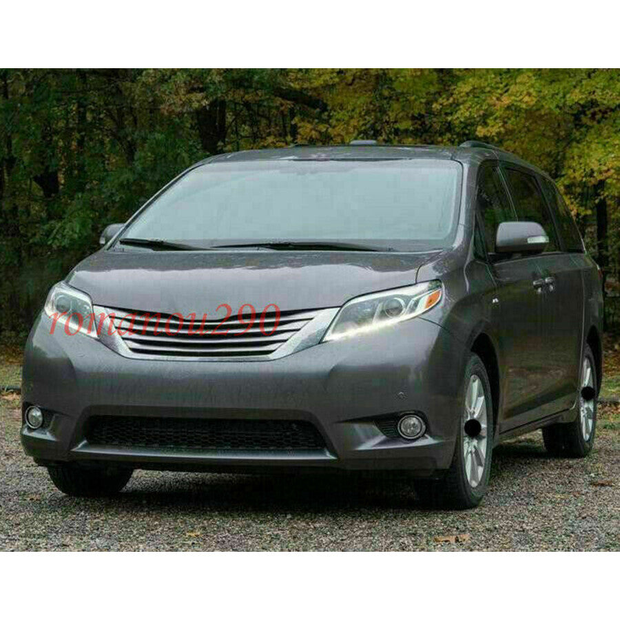 for Toyota for Sienna 2011-2020 Smoky Rearview Mirror Led Side Turn Signals Light