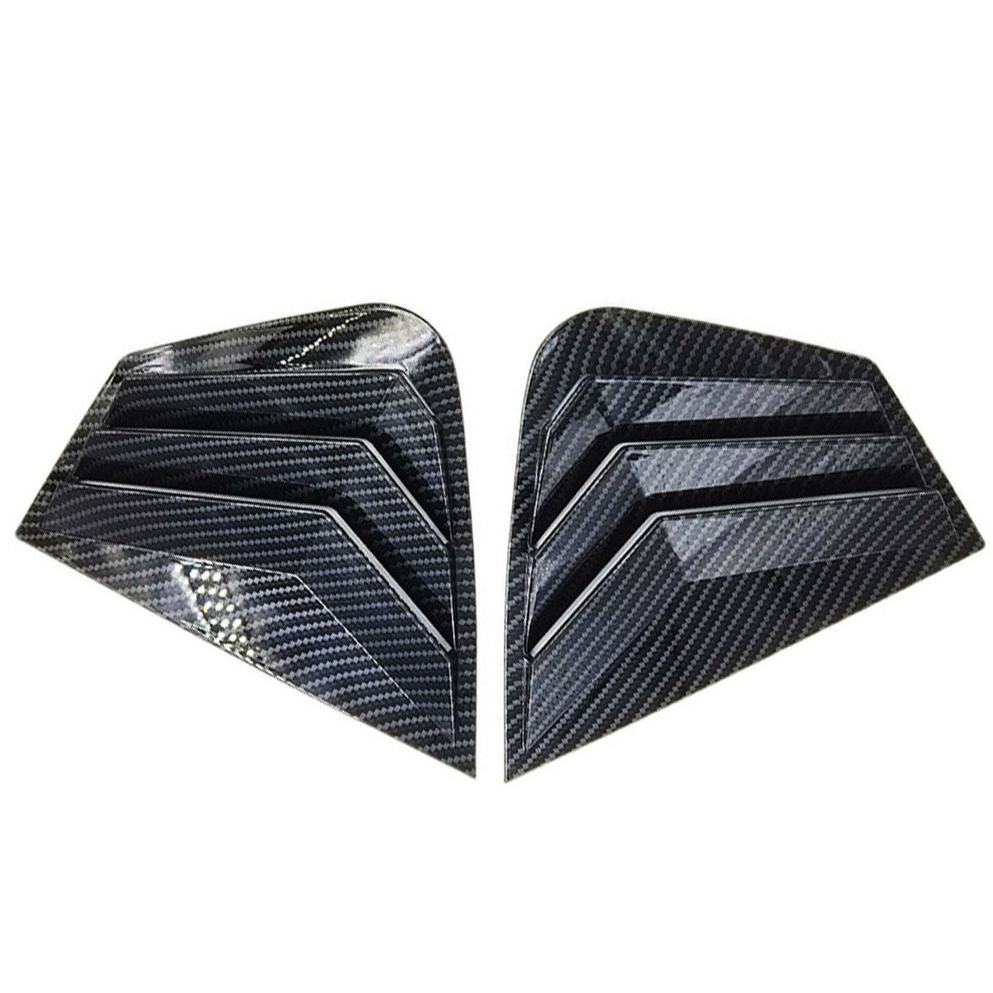 Carbon Fiber Rear Side Window Quarter Louver Cover for Kia Optima K5 11-15 AT
