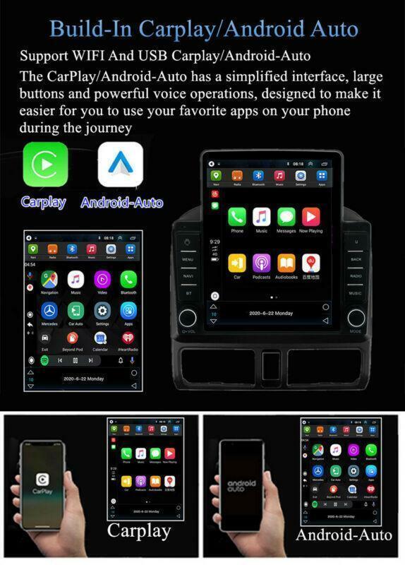 Vertical 9.5 Android 10.1 Stereo Radio Navigation 2+32G for Honda CRV 2002-2006